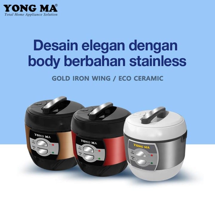 Yong Ma MagicCom Rice Cooker 2 L - YMC703 / SMC7033 - Merah